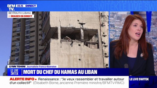 La mort d'Hassan Nasrallah, dans ces circonstances-là, a créé une onde de choc , estime Lynn Tehini (journaliste franco-libanaise)