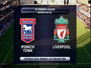 Season 2001-02 - Ipswich Town vs Liverpool