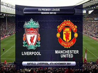 Season 2001-02 - Liverpool vs Manchester United