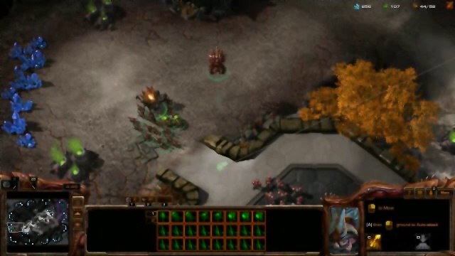 [SC2] No.0277 Great-Level ZERG v.s Harder A.I, WIN [2 Base Ravager-Ling Rush]
