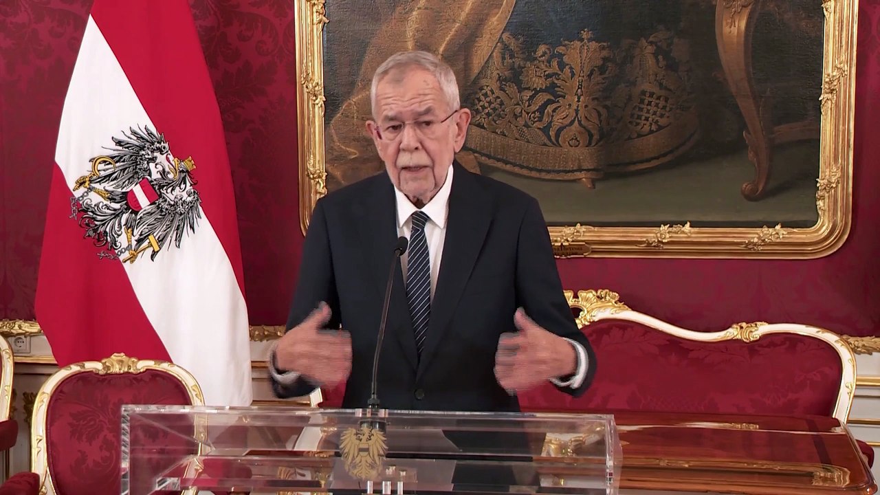 Das Statement des Bundespräsidenten zum Wahlergebnis