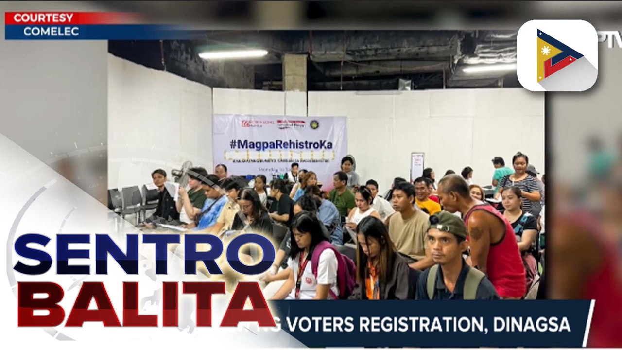 Huling araw ng voter registration, dinagsa; COC filing ng mga kakandidato sa 2025 midterm elections, kasado na bukas