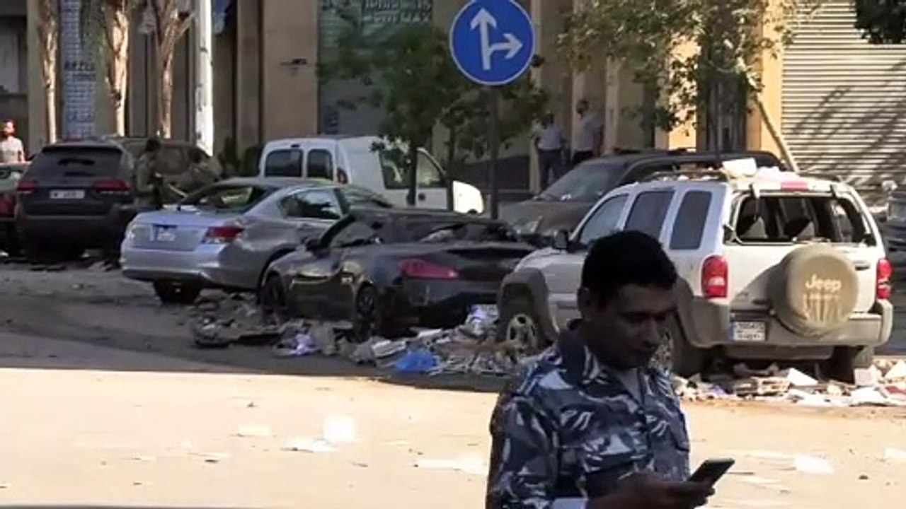 Israelische Drohne tötet militante Palästinener im Zentrum von Beirut