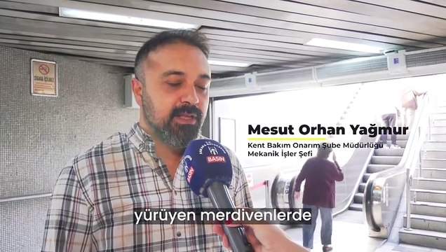 Mansur Yavaş, yürüyen merdivenlere yapılan sabotaj görüntülerini paylaştı: İşlem başlatacağız
