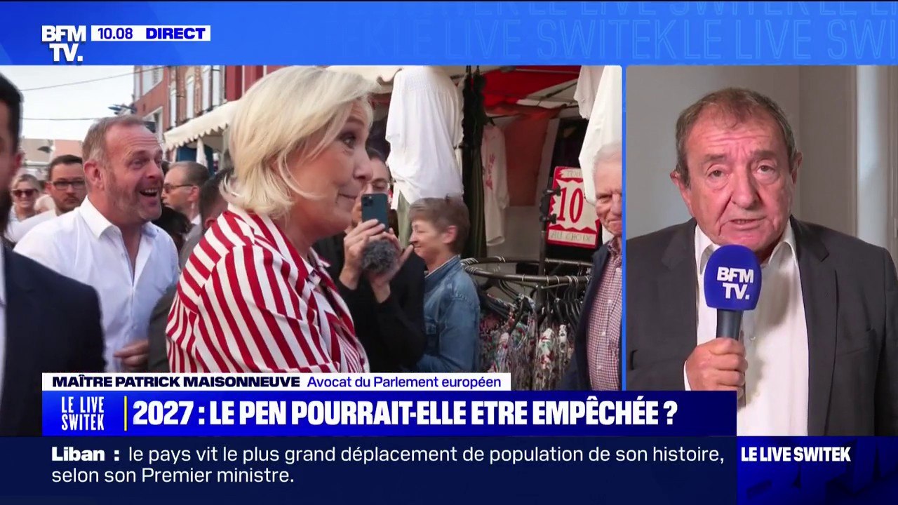 Affaire des faux assistants parlementaires du RN: "Ce n'est pas un procès politique", affirme l'avocat du Parlement européen