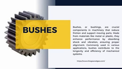 Affordable Gear Bushings | Quality from The Gear Edges