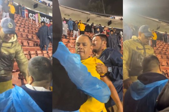 América vs. Pumas termina con violencia en las gradas del Estadio de la Ciudad de los Deportes