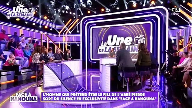Jean-Christophe Ménétrier, qui prétend être le fils de l'abbé Pierre, témoigne dans Face à Hanouna sur C8: J'ai des lettres entre ma mère, mon frère et ma sœur où ma mère parle de l’abbé - VIDEO