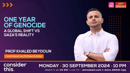 Consider This: ​​One Year of Genocide: A Global Shift vs Gaza’s Reality