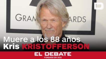 Muere la leyenda del country Kris Kristofferson a los 88 años