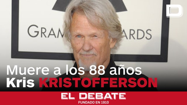 Muere la leyenda del country Kris Kristofferson a los 88 años