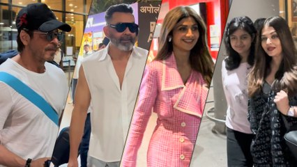 After Starry IIFA 2024, Shah Rukh Khan, Aishwarya Rai, Bobby Deol, Shilpa Shetty Return To Mumbai!