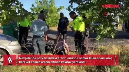 Aracın altında kaldı: 'Ölüyorum' diye bağırınca ses radyodan geliyor sandım