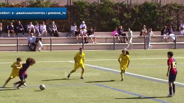 Adam Qaroual, la pépite de 12 ans de La Masia