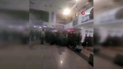 Van Ferit Melen Havalimanı’nda yangın paniği