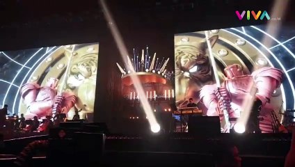 Penampilan Spektakuler Konser Melly Goeslaw