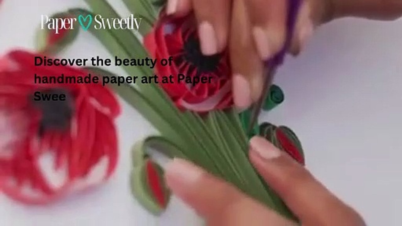 Handmade Paper Art- Paper Sweetly