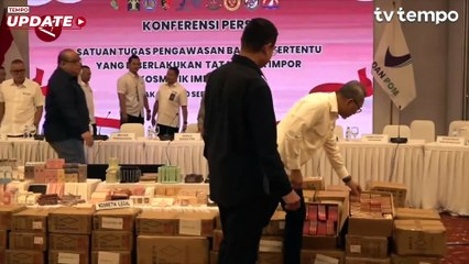 BPOM dan Kemendag Sita Kosmetik Impor Ilegal Senilai Rp11,4 Miliar