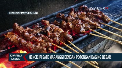 Sensasi Puas Mencicipi Sate Maranggi dengan Potongan Daging Besar di Kota Bandung