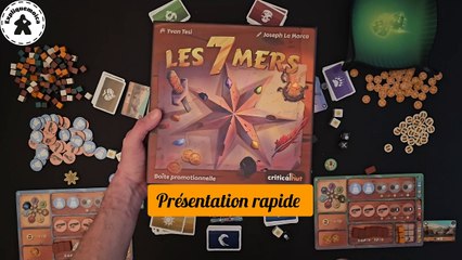 Présentation rapide de ‍☠️ LES 7 MERS ☠️  #criticalhut #expliquemoica