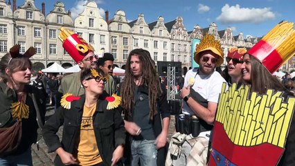 Deuxième édition du Championnat du monde de la frite à Arras