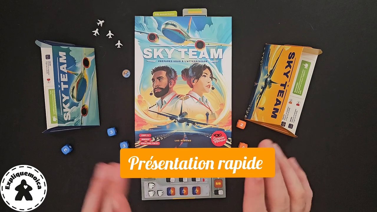 Présentation rapide de  SKY TEAM ✈️ par #expliquemoica  #scorpionmasque