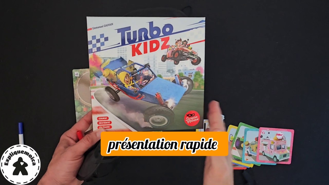 Présentation rapide de TURBO KIDZ ️ #expliquemoica #scorpionmasque