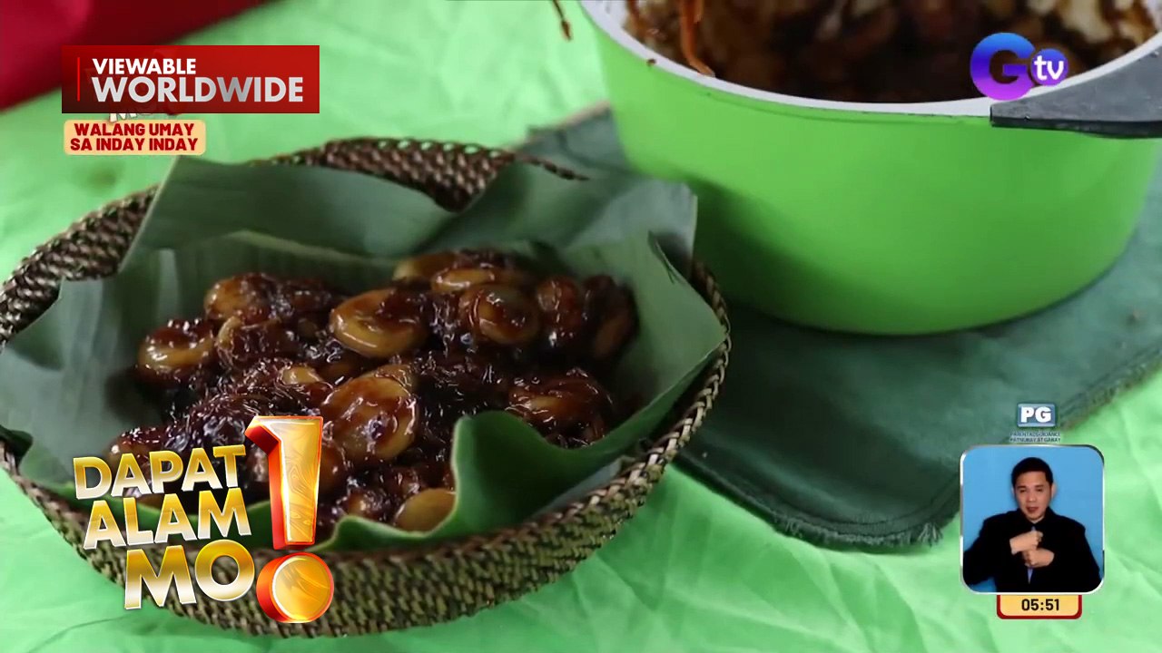 Kakanin na ‘inday inday,’ ng Capiz, ating tikman! | Dapat Alam Mo!