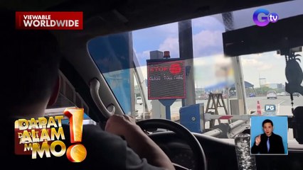 Maintaining balance sa toll RFID, inalis na! | Dapat Alam Mo!
