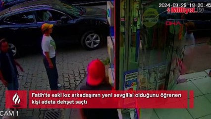 Fatih'te kan donduran an! Eski sevgili kurşun yağdırdı
