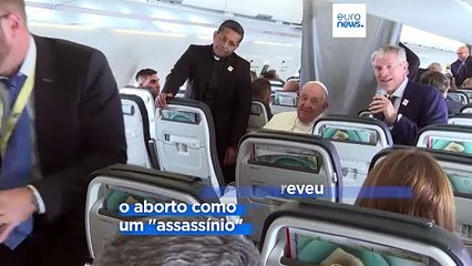 Papa Francisco diz que médicos que fazem abortos são "assassinos"