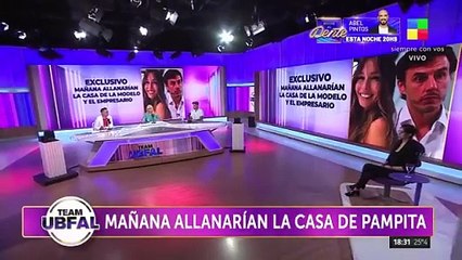 Pampita en peligro de allanamiento por Roberto García Moritán
