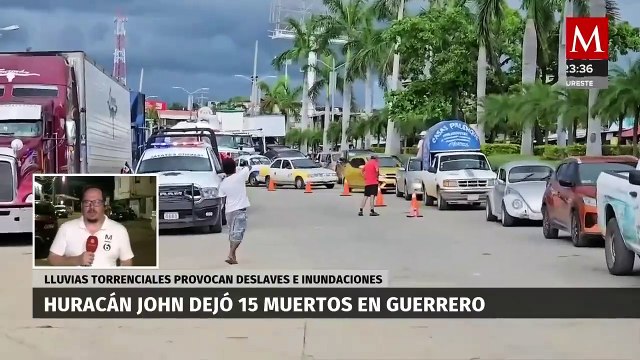 Recorrido por Guerrero: Los daños del huracán 'John' desde la Costa Chica hasta Acapulco
