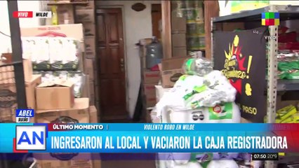 Violento robo en Wilde: el dueño ofrece $500 mil pesos para encontrar a los ladrones