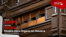 La mejor música para órgano suena este fin de semana en Navarra Televisión