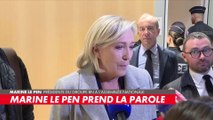 «Nous n’avons violé aucune règle» déclare Marine Le Pen