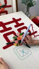 Every love cake has its own unique flavor, and the ones we make with care are even more special. #handmade #handmadediy #punchneedle #couplegifts