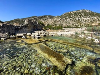 Limyra Antik Kenti Suyun altındaki tarih