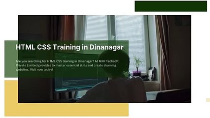 HTML CSS Training in Dinanagar