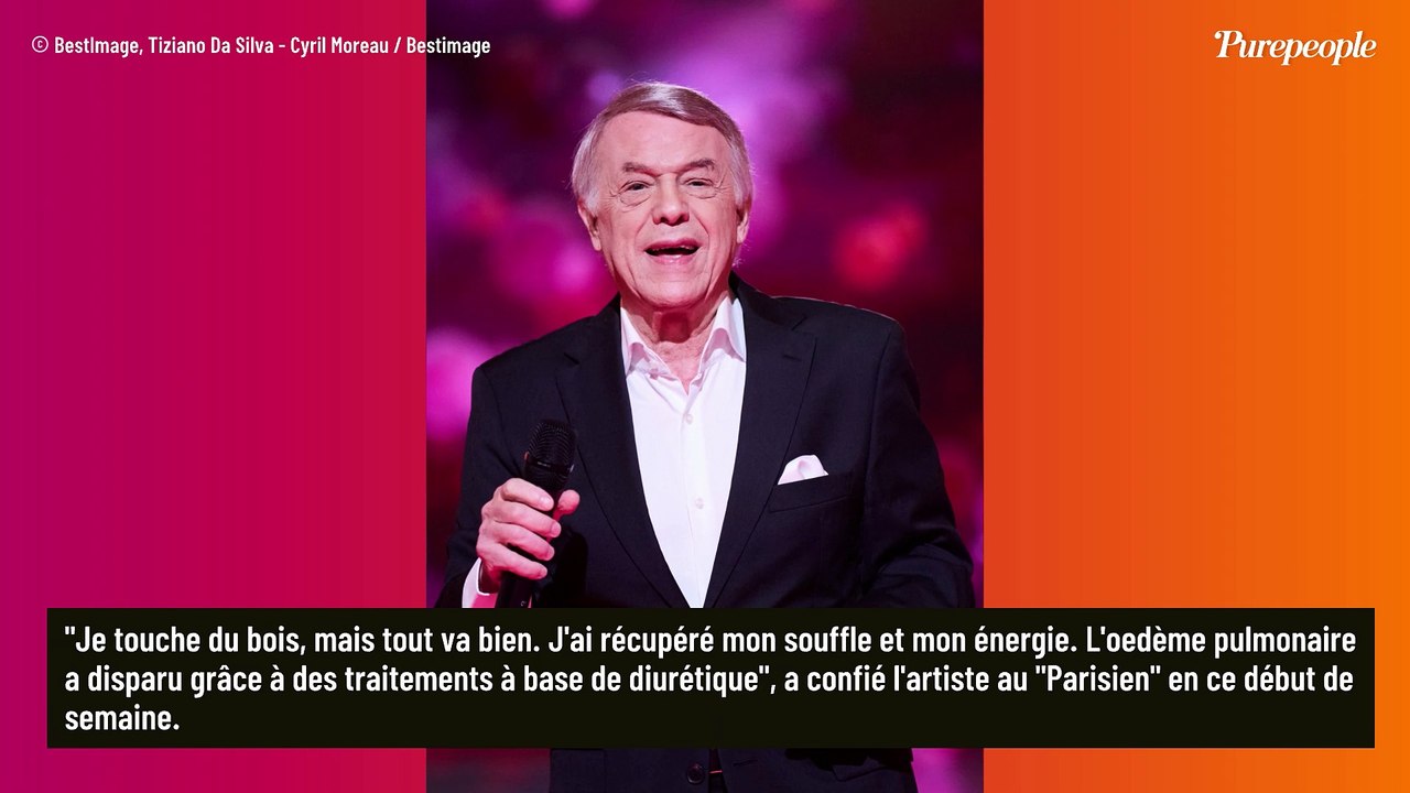 Salvatore Adamo, 80 ans : son oedème pulmonaire a disparu grâce à un traitement bien spécifique