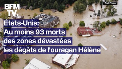 États-Unis: L'ouragan Hélène fait au moins 93 morts, Biden va se rendre sur les zones dévastées