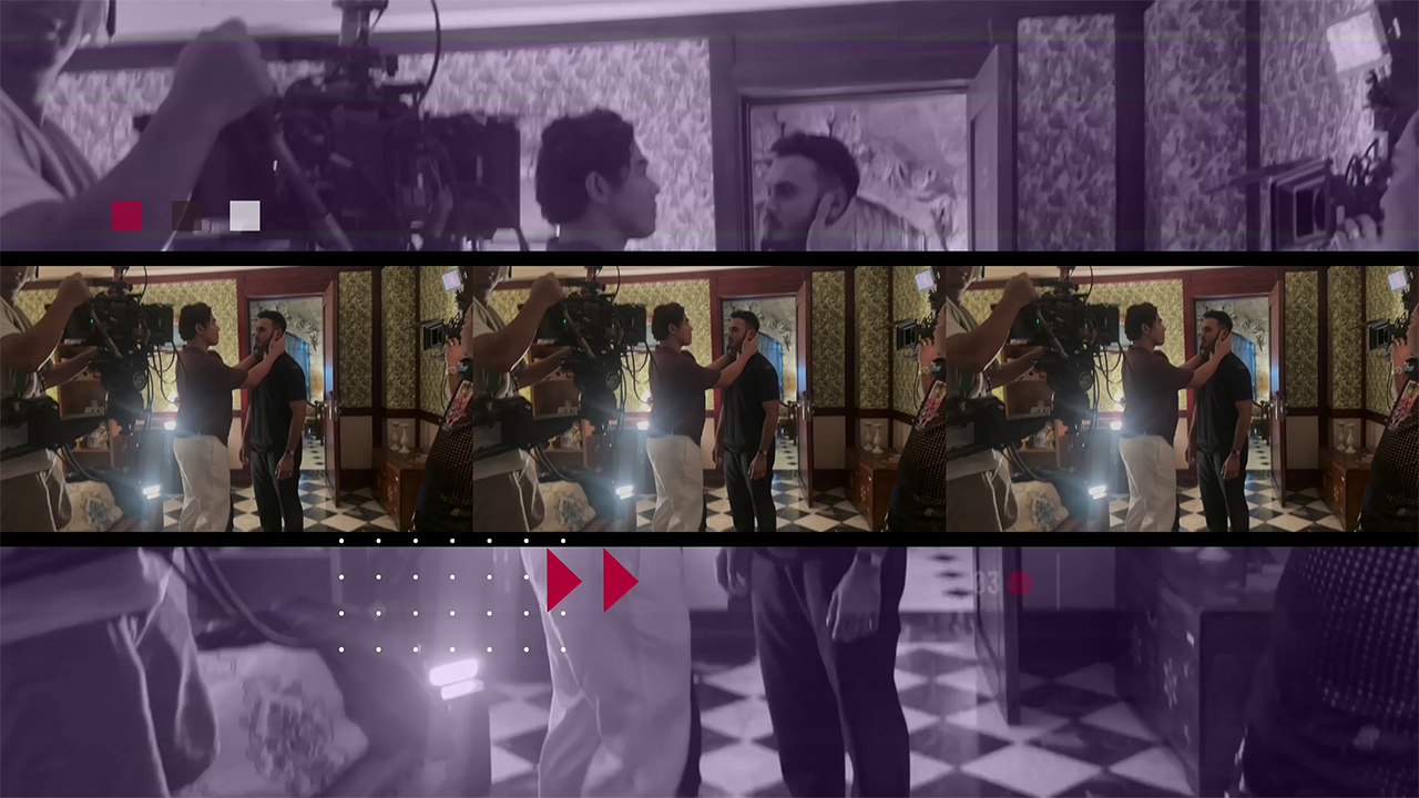 Behind-the-scenes: Basil and Peter’s sweet scenes | Online Exclusive