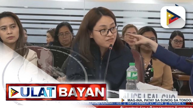 Pagiging espiya umano ni Alice Guo, sinisiyasat na ng DND at NSC