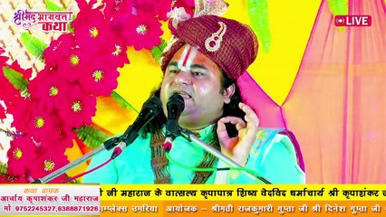 भगवान को पाने के लिए क्या जरूरी है    Acharya Kripashankar Ji Maharaj  Katha2024