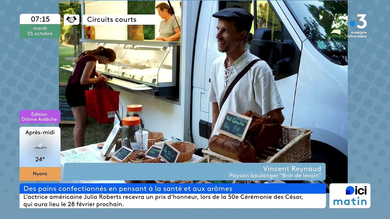 À Bren, "Brin de levain", des blés anciens bio pour des pains au levain authentiques, sains et nourrissants