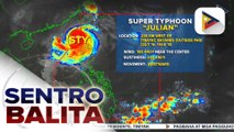 Super Typhoon #JulianPH, posibleng pumasok pa ng PAR bukas