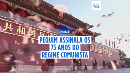China celebra 75 anos do regime do Partido Comunista com celebrações discretas