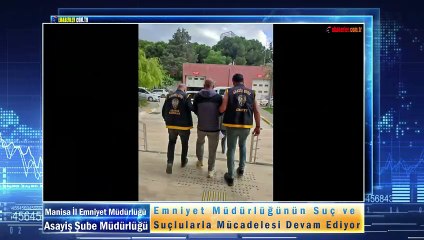 Emniyet Müdürlüğünün Suç ve Suçlularla Mücadelesi Devam Ediyor