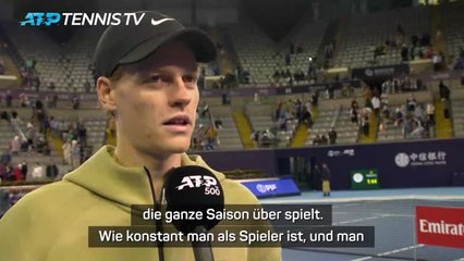 Sinner: "Versuche mich von Tag zu Tag zu verbessern"