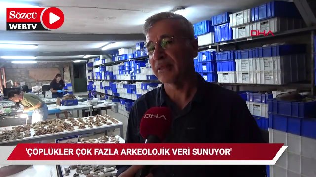 Assos Antik Kenti'nde 1700 yıllık lazımlıklar gün yüzüne çıkarıldı